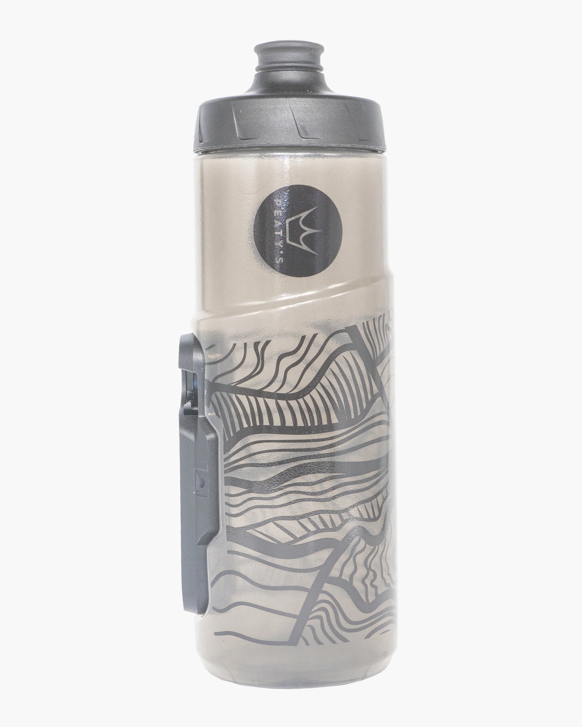 Peaty's x Fidlock Lockin Bottle (600ml) TopoSmoke