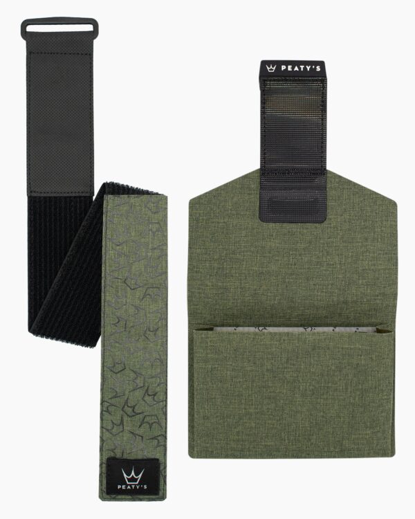 Peaty's Holdfast Trail Tool Wrap Green Moss
