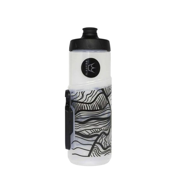 Peaty's x Fidlock Lockin Bottle (Topo/ Clear 600ml)