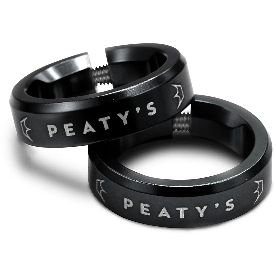 Peaty's Monarch Grips Lockrings Clamp Ring - Black