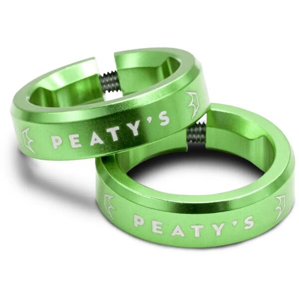 pe-pgm-lck-rng-emr-peatys-monarch-grips-verschlussring-emerald-1-1724294 Peaty's Monarch Grips Lockrings Clamp Ring - Emerald