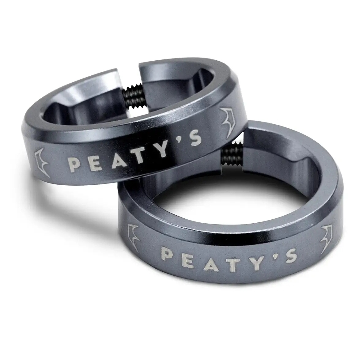 Peaty's Monarch Grips Lockrings Clamp Ring - Slate