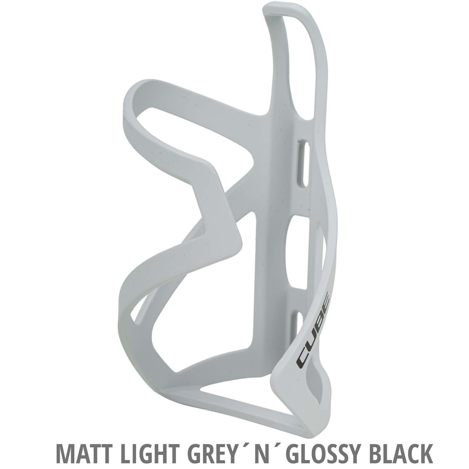 Cube HPP-Sidecage Bottle Cage right matt grey´n´glossy black