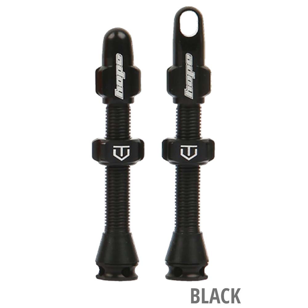Hope Tubeless Valves Pair 60 mm - Black