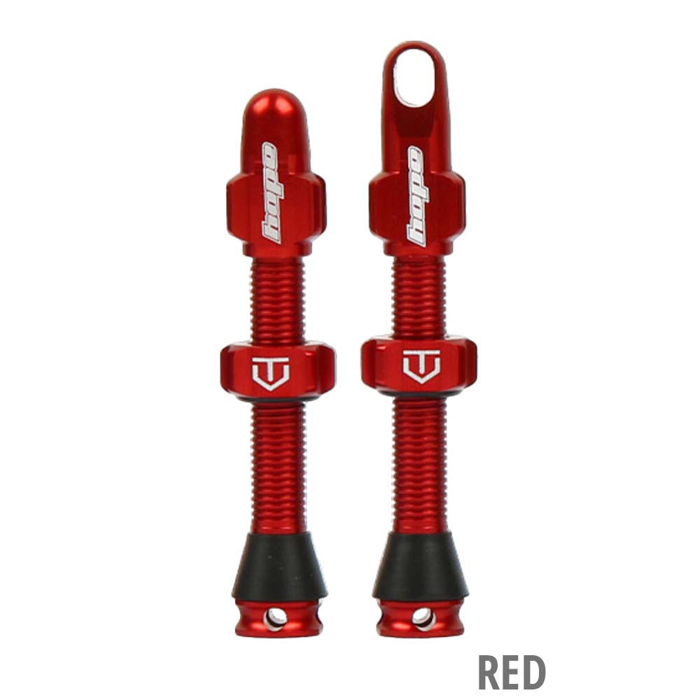 Hope Tubeless Valves Pair 60 mm - Red