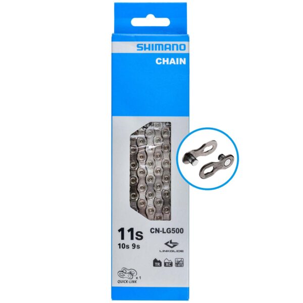 Shimano CN-LG500 Linkglide 10/11-speed Chain with Quick-Link