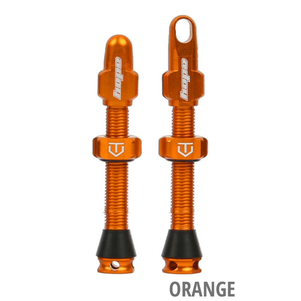 HOPE Tubeless Valve Set 60mm - Orange