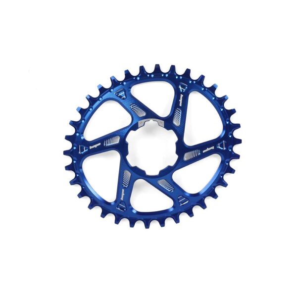 rr34hcspovb copy Hope Technology Oval Spiderless Retainer Ring - Blue 30T