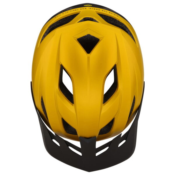 FLOWLINE HELMET; ORBIT GOLD/BLACK MD/LG