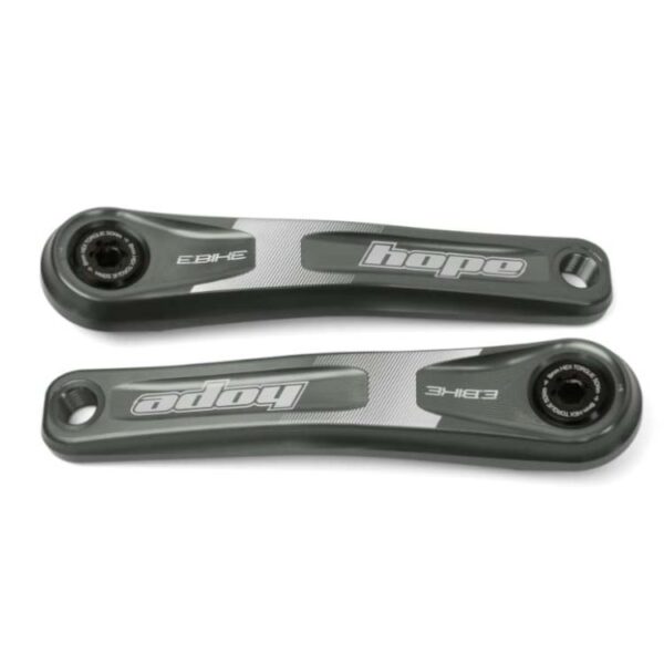 hope-kurbel-e-bike-crankset-155-mm-kurbelarmlaenge-smoke HOPE Crank E-Bike Crankset | 155 mm crank arm length | smoke