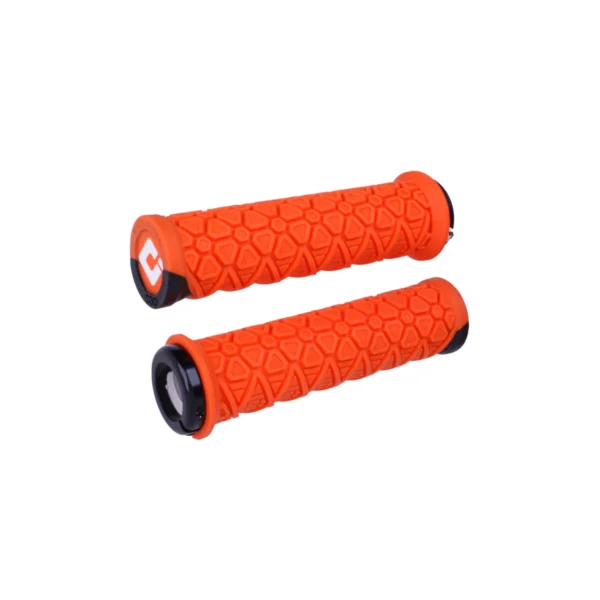 odi-vanquish-lock-on-grips-orange-1 ODI Vanquish Lock-On Grips